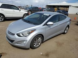 Salvage cars for sale at Brighton, CO auction: 2014 Hyundai Elantra SE