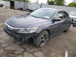 Salvage cars for sale at Sikeston, MO auction: 2017 Honda Accord LX