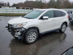Salvage cars for sale from Copart Assonet, MA: 2015 Honda CR-V EXL