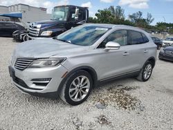 Vehiculos salvage en venta de Copart Opa Locka, FL: 2017 Lincoln MKC Select