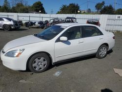 Salvage cars for sale at Vallejo, CA auction: 2005 Honda Accord LX