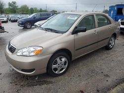 Salvage cars for sale from Copart Lawrenceburg, KY: 2007 Toyota Corolla CE