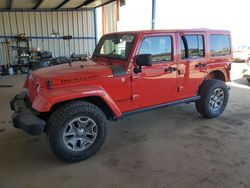 Salvage cars for sale at Colorado Springs, CO auction: 2015 Jeep Wrangler Unlimited Rubicon