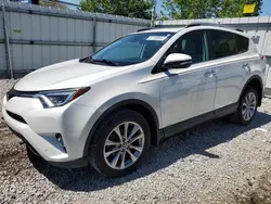 Salvage cars for sale from Copart Walton, KY: 2017 Toyota Rav4 Limited