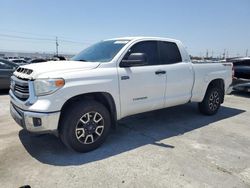 Salvage cars for sale at Sun Valley, CA auction: 2014 Toyota Tundra Double Cab SR/SR5