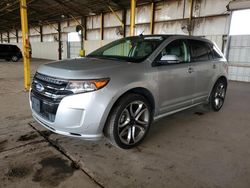 Salvage cars for sale at Phoenix, AZ auction: 2014 Ford Edge Sport