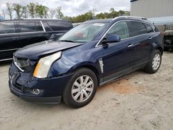 Salvage cars for sale at Spartanburg, SC auction: 2010 Cadillac SRX Premium Collection