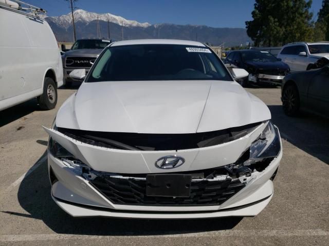 2023 Hyundai Elantra Blue