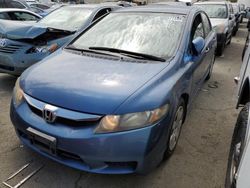 Salvage cars for sale at Martinez, CA auction: 2010 Honda Civic LX