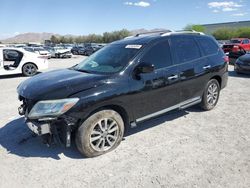 Salvage cars for sale at Las Vegas, NV auction: 2014 Nissan Pathfinder S