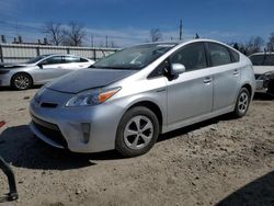 Salvage cars for sale from Copart Lansing, MI: 2012 Toyota Prius