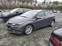 Salvage cars for sale from Copart Waldorf, MD: 2017 Chevrolet Cruze LT
