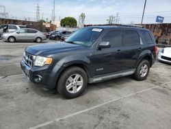 Salvage cars for sale at Wilmington, CA auction: 2008 Ford Escape HEV