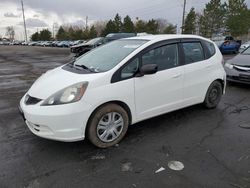 Salvage cars for sale at Denver, CO auction: 2010 Honda FIT