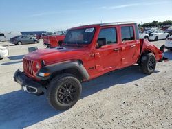 Salvage vehicles for parts for sale at auction: 2023 Jeep Gladiator Sport