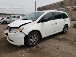 Salvage cars for sale at Fredericksburg, VA auction: 2013 Honda Odyssey EXL