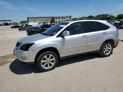 Salvage cars for sale from Copart Wilmer, TX: 2009 Lexus RX 350