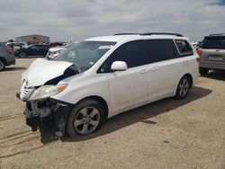 Toyota Sienna le Vehiculos salvage en venta: 2015 Toyota Sienna LE