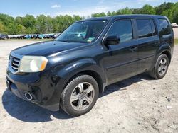 Vehiculos salvage en venta de Copart Charles City, VA: 2015 Honda Pilot SE