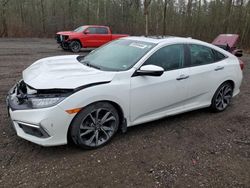 Honda Civic salvage cars for sale: 2019 Honda Civic Touring