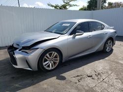 Salvage cars for sale from Copart Miami, FL: 2022 Lexus IS 300