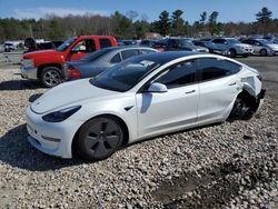 Salvage cars for sale at Exeter, RI auction: 2023 Tesla Model 3
