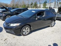 Salvage cars for sale from Copart North Billerica, MA: 2014 Honda Civic LX