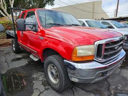 Ford F250 salvage cars for sale: 1999 Ford F250 Super Duty