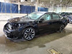 Salvage cars for sale at Woodhaven, MI auction: 2017 Chevrolet Impala LT
