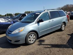 Salvage cars for sale from Copart East Granby, CT: 2009 Toyota Sienna CE