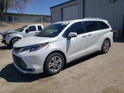 Salvage cars for sale at Albuquerque, NM auction: 2022 Toyota Sienna Limited