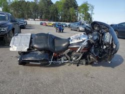 Salvage motorcycles for sale at Dunn, NC auction: 2015 Harley-Davidson Fltruse CVO Road Glide