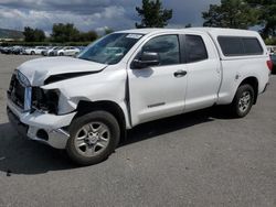 Salvage trucks for sale at San Martin, CA auction: 2012 Toyota Tundra Double Cab SR5