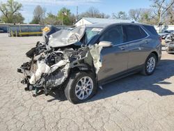 Salvage cars for sale at Wichita, KS auction: 2018 Chevrolet Equinox LT