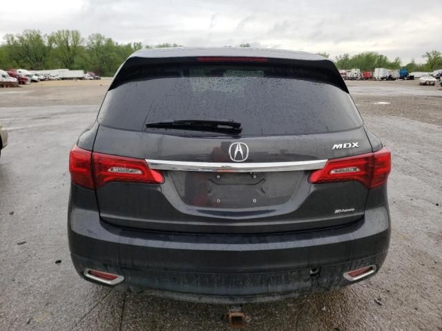 2016 Acura MDX Technology