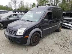 Salvage cars for sale from Copart Waldorf, MD: 2010 Ford Transit Connect XLT
