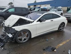 Mercedes-Benz salvage cars for sale: 2016 Mercedes-Benz S 550