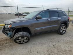Salvage cars for sale from Copart Houston, TX: 2014 Jeep Grand Cherokee Limited