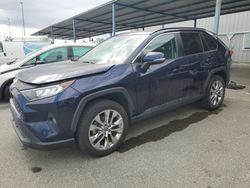 Salvage vehicles for parts for sale at auction: 2021 Toyota Rav4 XLE Premium