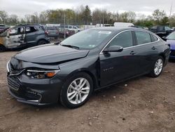 Chevrolet Malibu LT salvage cars for sale: 2017 Chevrolet Malibu LT