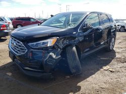 Salvage cars for sale at Elgin, IL auction: 2019 Ford Edge Titanium