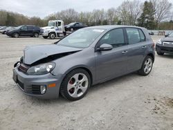 Salvage cars for sale at North Billerica, MA auction: 2012 Volkswagen GTI