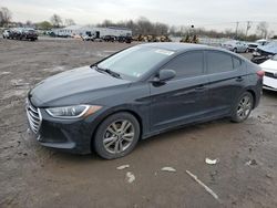 Flood-damaged cars for sale at auction: 2018 Hyundai Elantra SEL