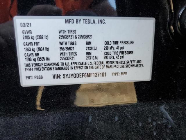 2021 Tesla Model Y