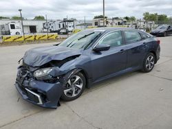 Honda Civic lx salvage cars for sale: 2020 Honda Civic LX