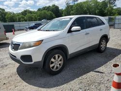 Salvage cars for sale from Copart Augusta, GA: 2011 KIA Sorento Base