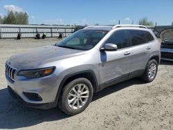 Salvage cars for sale from Copart Arlington, WA: 2019 Jeep Cherokee Latitude