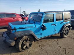 Salvage cars for sale from Copart Woodhaven, MI: 2017 Jeep Wrangler Unlimited Sport
