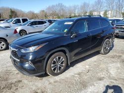 Salvage cars for sale at North Billerica, MA auction: 2020 Toyota Highlander Hybrid XLE