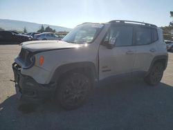 Salvage cars for sale from Copart San Martin, CA: 2016 Jeep Renegade Latitude